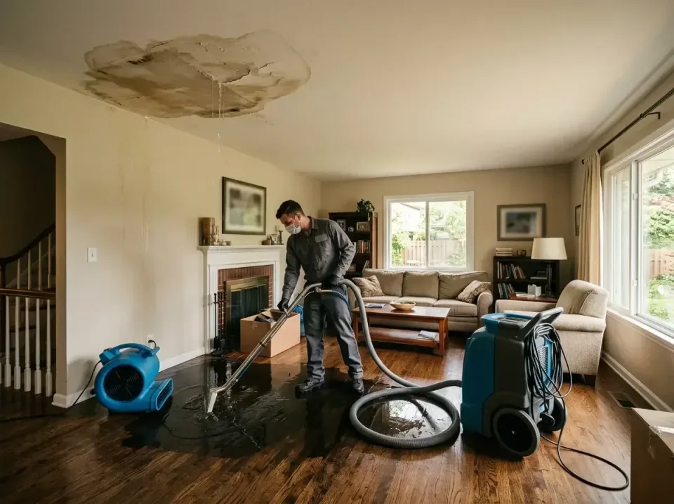 attic-pipe-burst-ceiling-drip-008 — frequently asked questions, Water Damage Restoration & Carpet Care in Boardman, OR